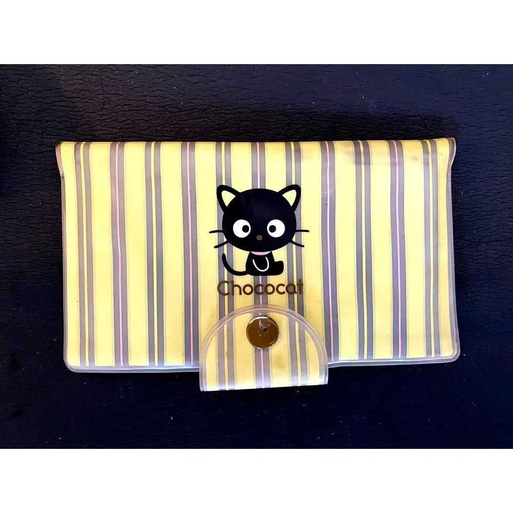Vintage Sanrio Chococat Spiral Stationary Set 2001 Y2k Brown Stripes Book Card‎